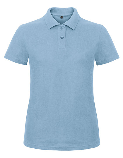B&C BE INSPIRED - Women´s Polo ID.001 - light blue