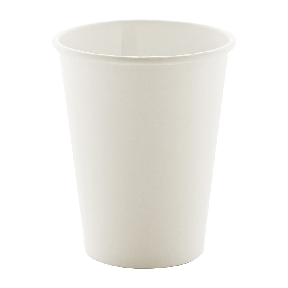 Papcap L - papieren beker, 340 ml - Wit