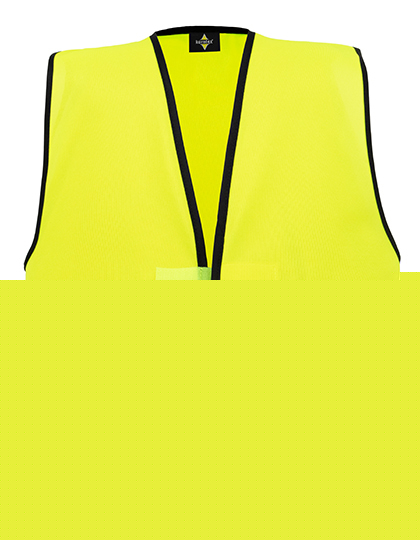 Korntex - Kids´ Hi-Vis Functional Safety Vest Aarhus - Yellow, Orange
