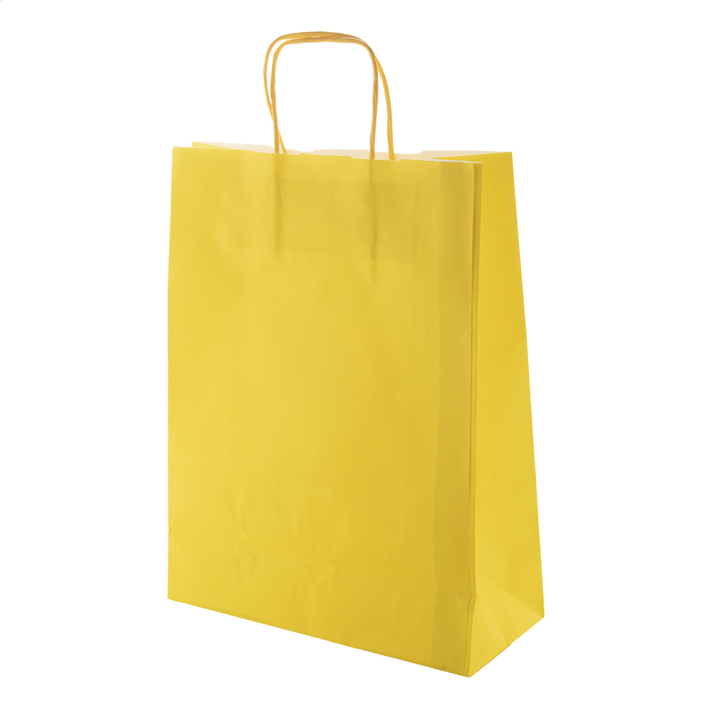 Mall - papieren tas - Geel