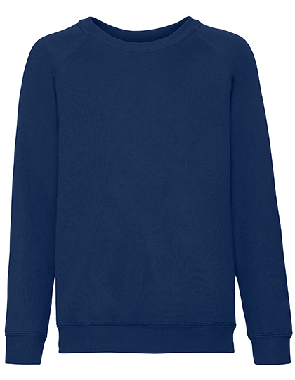 Fruit of the Loom - Kids´ Classic Raglan Sweat - navy
