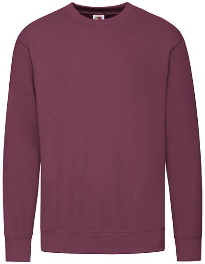 Fruit of the Loom - Lightweight Set-In Sweat - Burgundy
