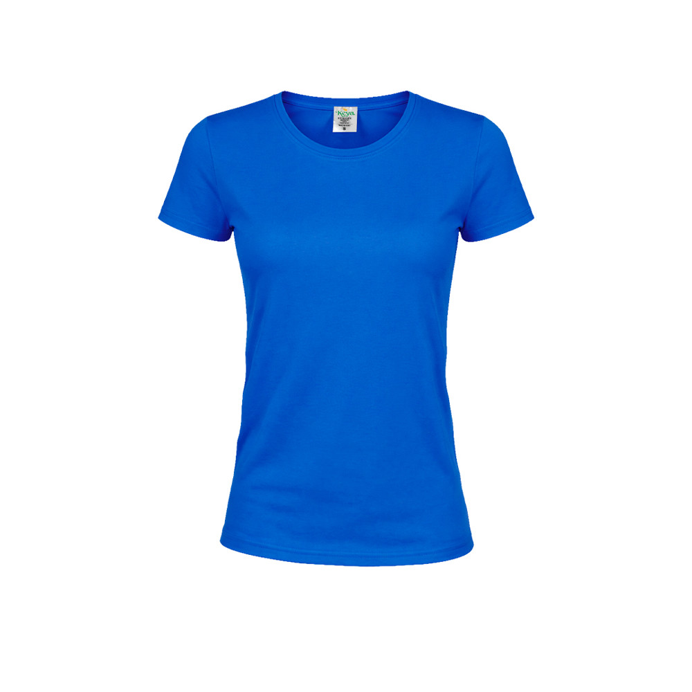 Kleuren Dames T-Shirt "keya" WCS150 - AZUL