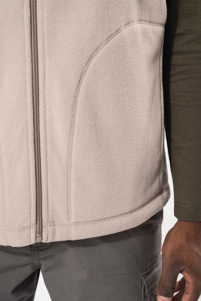 K913X - Bodywarmer van microfleece heren