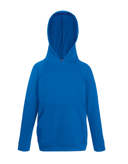 Fruit of the Loom - Kids´ Lightweight Hooded Sweat - Royal Blue