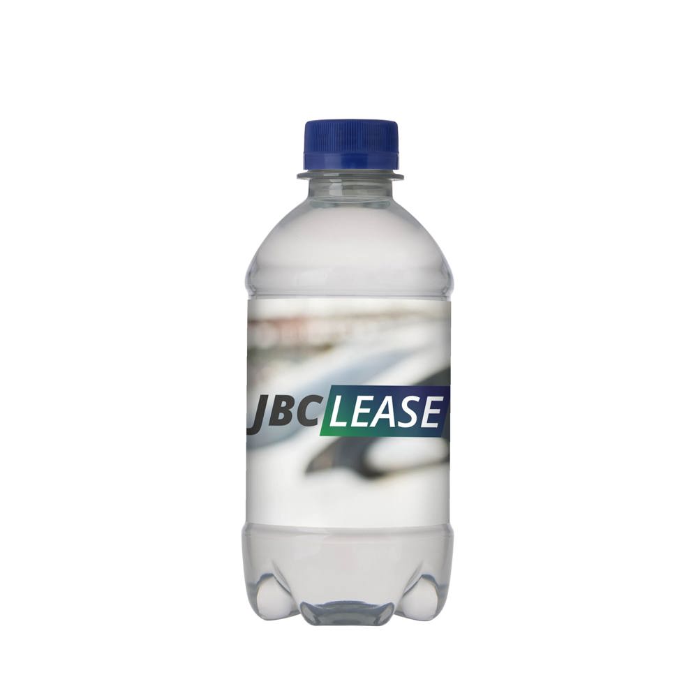 Bronwater 330 ml met draaidop - blauw