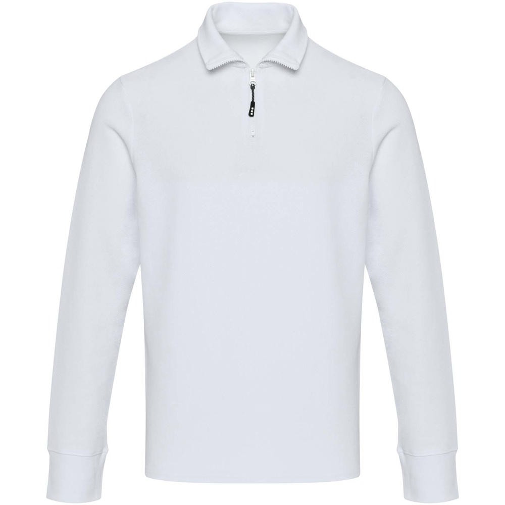 Apollo 245 g/m² uniseks half-zip poloshirt met lange mouwen