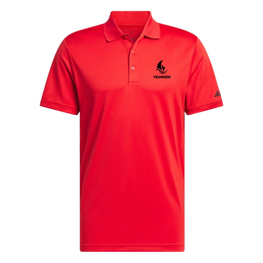 Adidas polo heren - Rood
