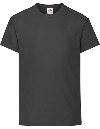Fruit of the Loom - Kids´ Original T - Black