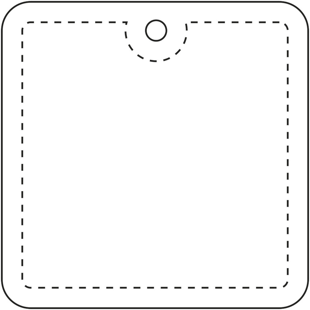 RFX™ H-20 vierkante reflecterende pvc hanger