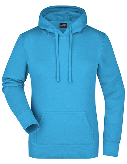 Daiber - Ladies´ Hooded Sweat - turquoise