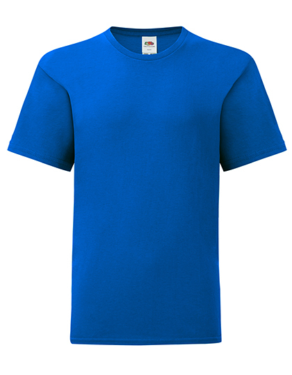 Fruit of the Loom - Kids´ Iconic T - Royal Blue