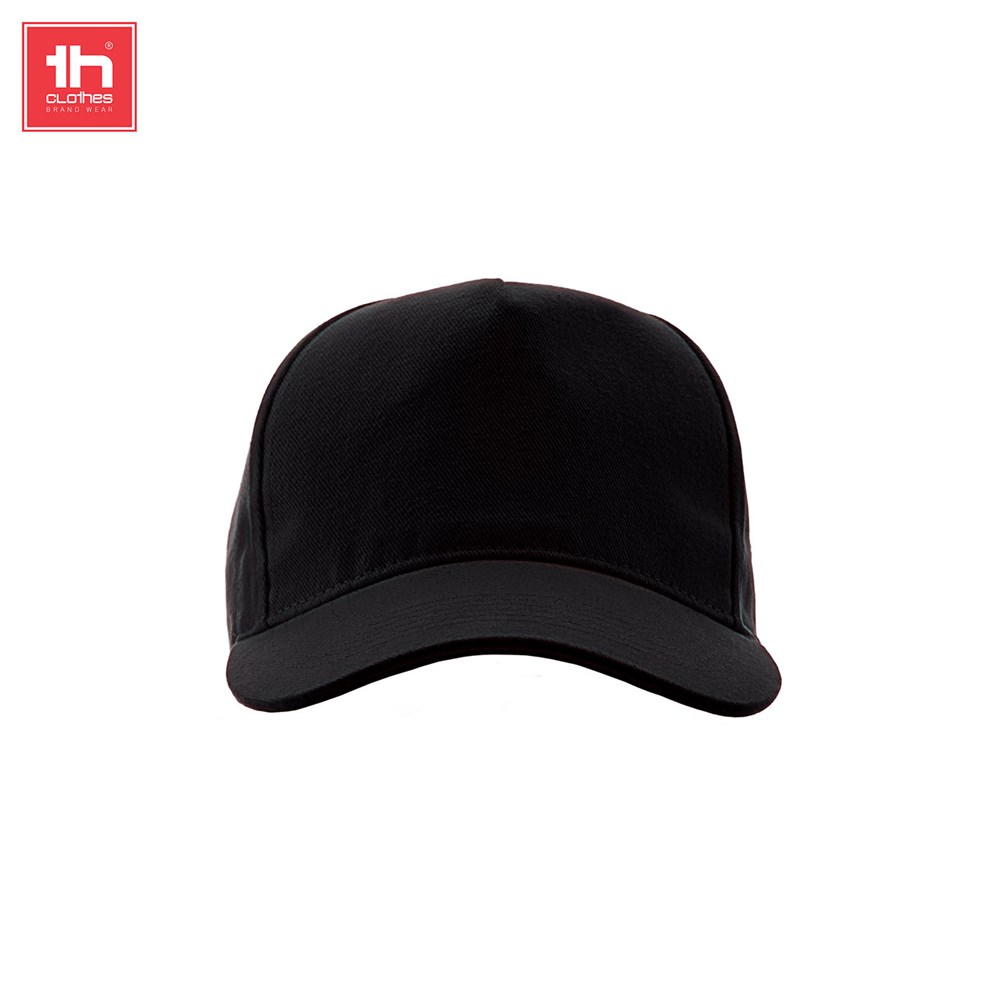 Adult five panel cap Cabral - Zwart