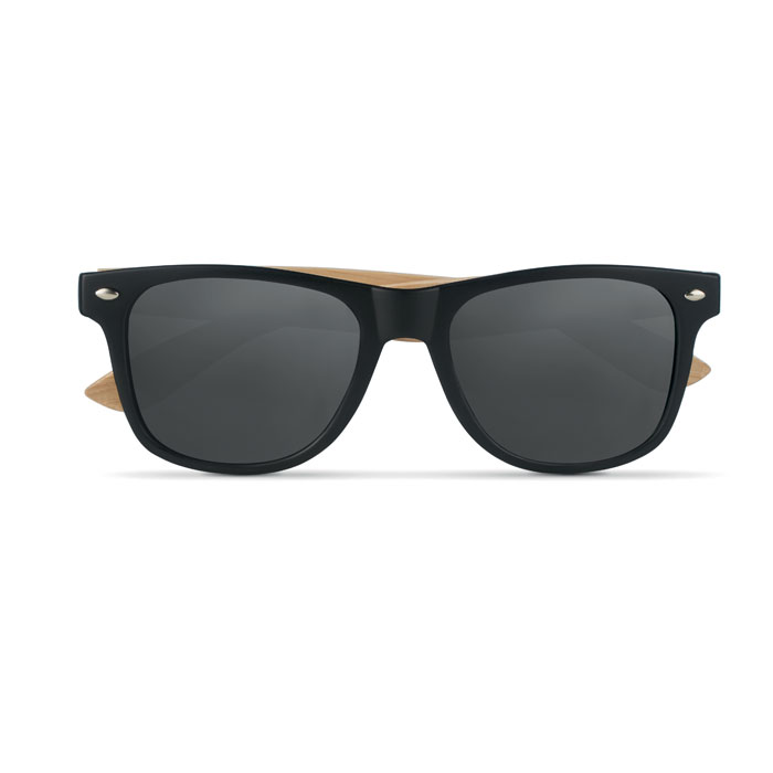 CALIFORNIA TOUCH - Zonnebril met bamboe frame - Zwart