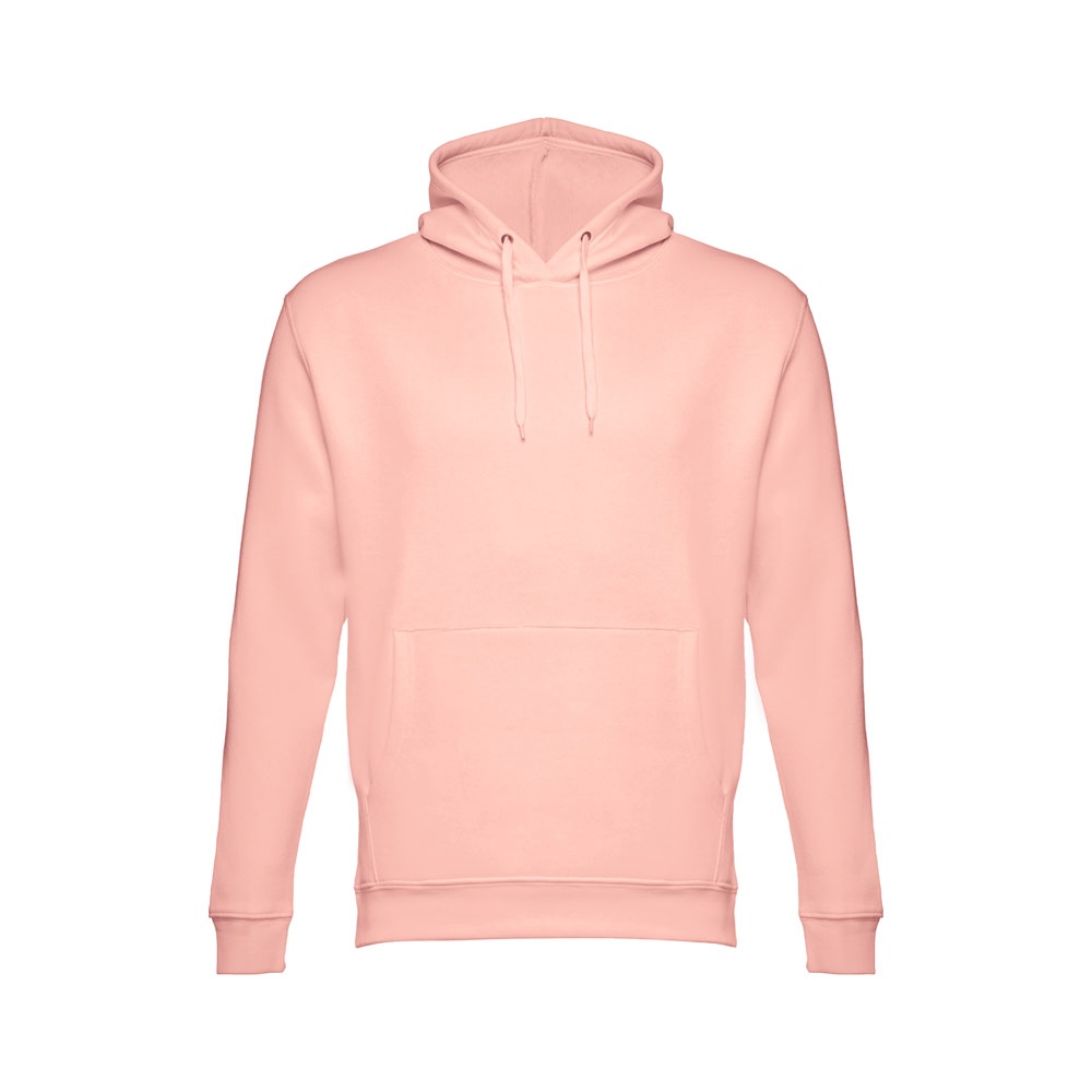 THC PHOENIX. Sweater (unisex) met capuchon in katoen en polyester - Zalm kleur