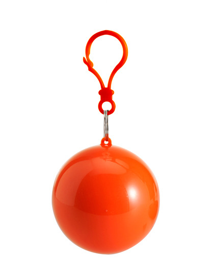 L-merch - PVC Poncho Universum - Orange