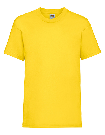Fruit of the Loom - Kids´ Valueweight T - yellow