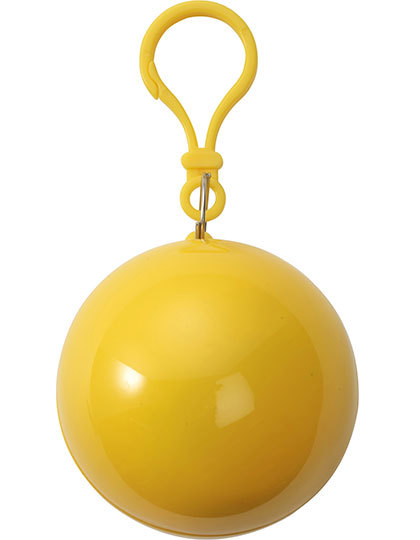 L-merch - PVC Poncho Universum - yellow