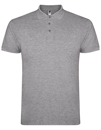 Roly - Men´s Star Poloshirt - Heather Grey 58