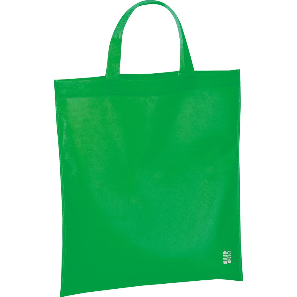 Gerecycled Non Woven boodschappentas - Groen