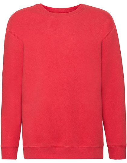 Fruit of the Loom - Kids´ Premium Set-In Sweat - red