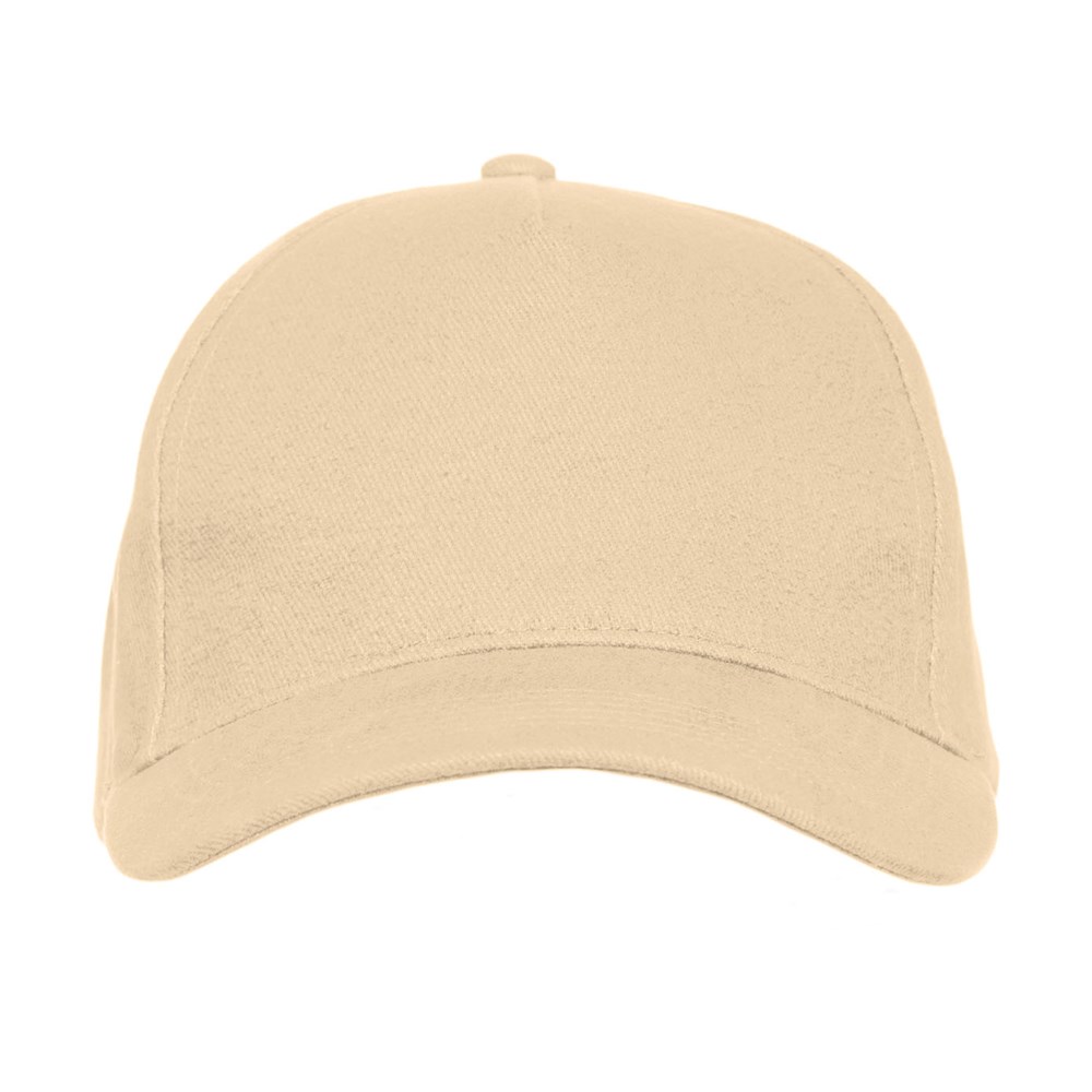 Adult five panel cap Cabral - Crème Brûlée