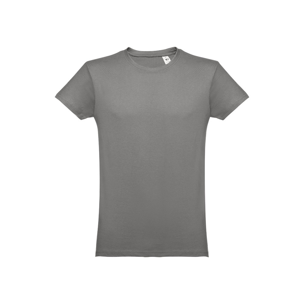 THC LUANDA. Heren-T-shirt in tubekatoen - Grijs