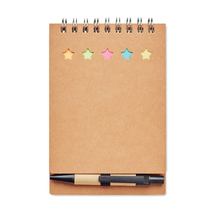MULTIBOOK - Notitieboekje met balpen