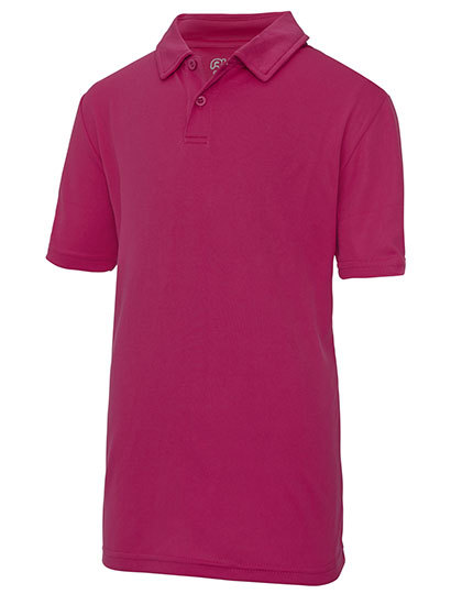Just Cool - Kids´ Cool Polo - Hot Pink