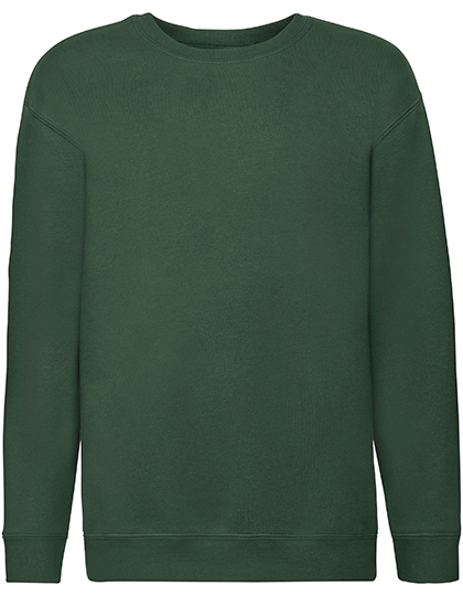 Fruit of the Loom - Kids´ Premium Set-In Sweat - Bottle Green