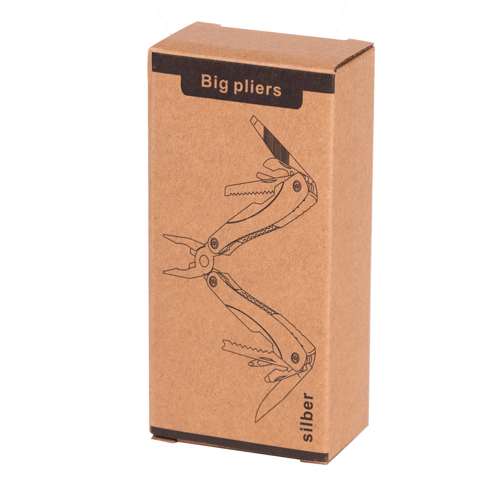 BIG PLIERS - Multitool van roestvrijstaal en aluminium