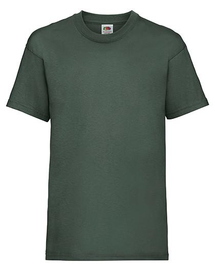 Fruit of the Loom - Kids´ Valueweight T - Bottle Green