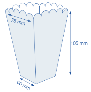 Popcornbeker XS 