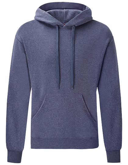 Fruit of the Loom - Classic Hooded Sweat - Heather Navy