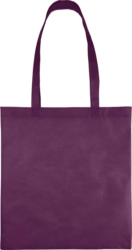 Non-woven (80 gsm) draagtas Taye - Paars