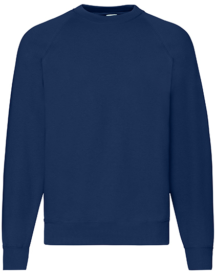 Fruit of the Loom - Classic Raglan Sweat - navy
