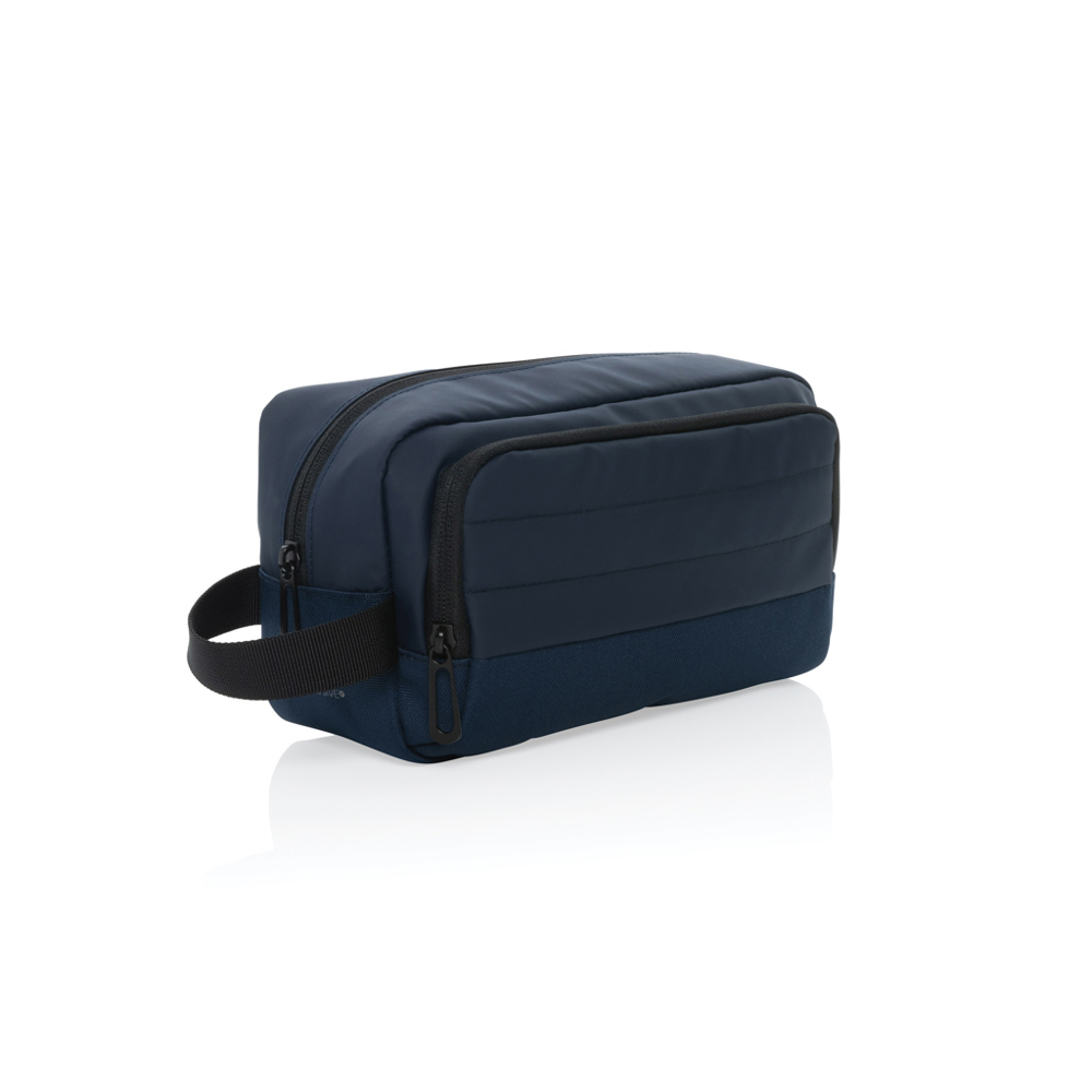 Armond AWARE™ RPET toilettas - donkerblauw (± PMS 4280C)