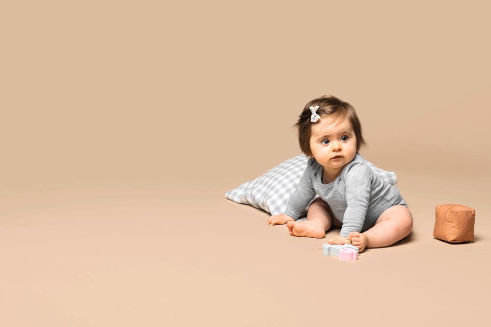 K837 - Baby body van biologisch katoen