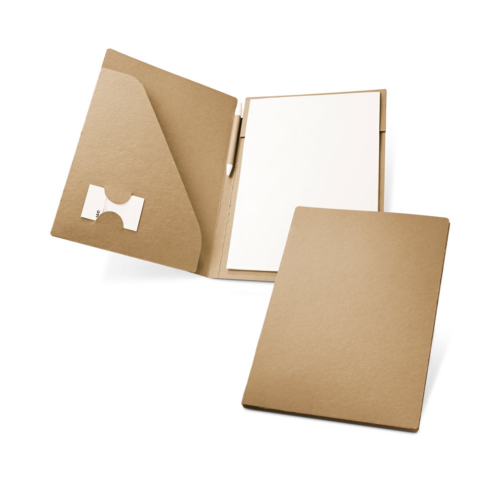 POE. A4-documentmap gemaakt van 100% gerecycled papier (450 g/m²)