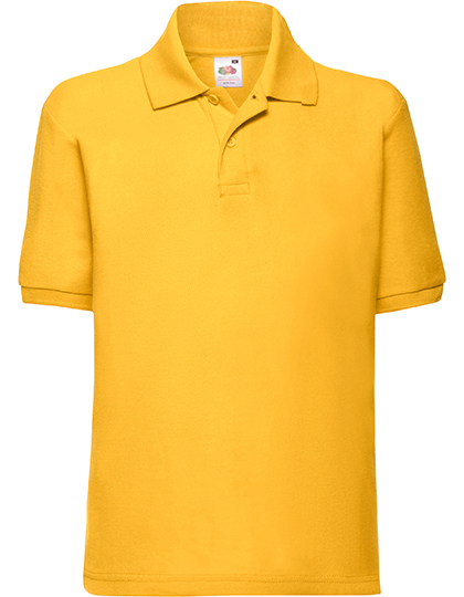 Fruit of the Loom - Kids´ 65/35 Polo - Sunflower