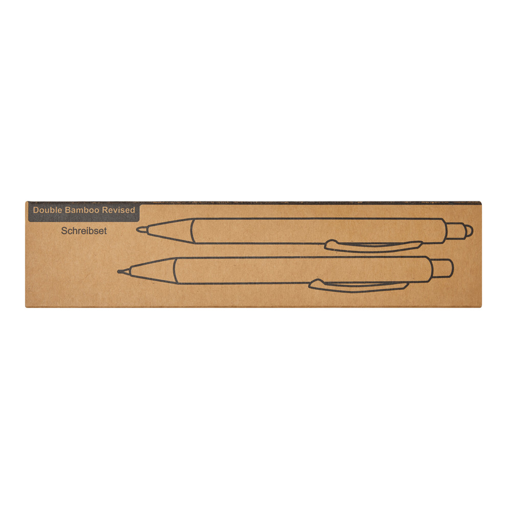DOUBLE BAMBOO REVISED - Schrijfset