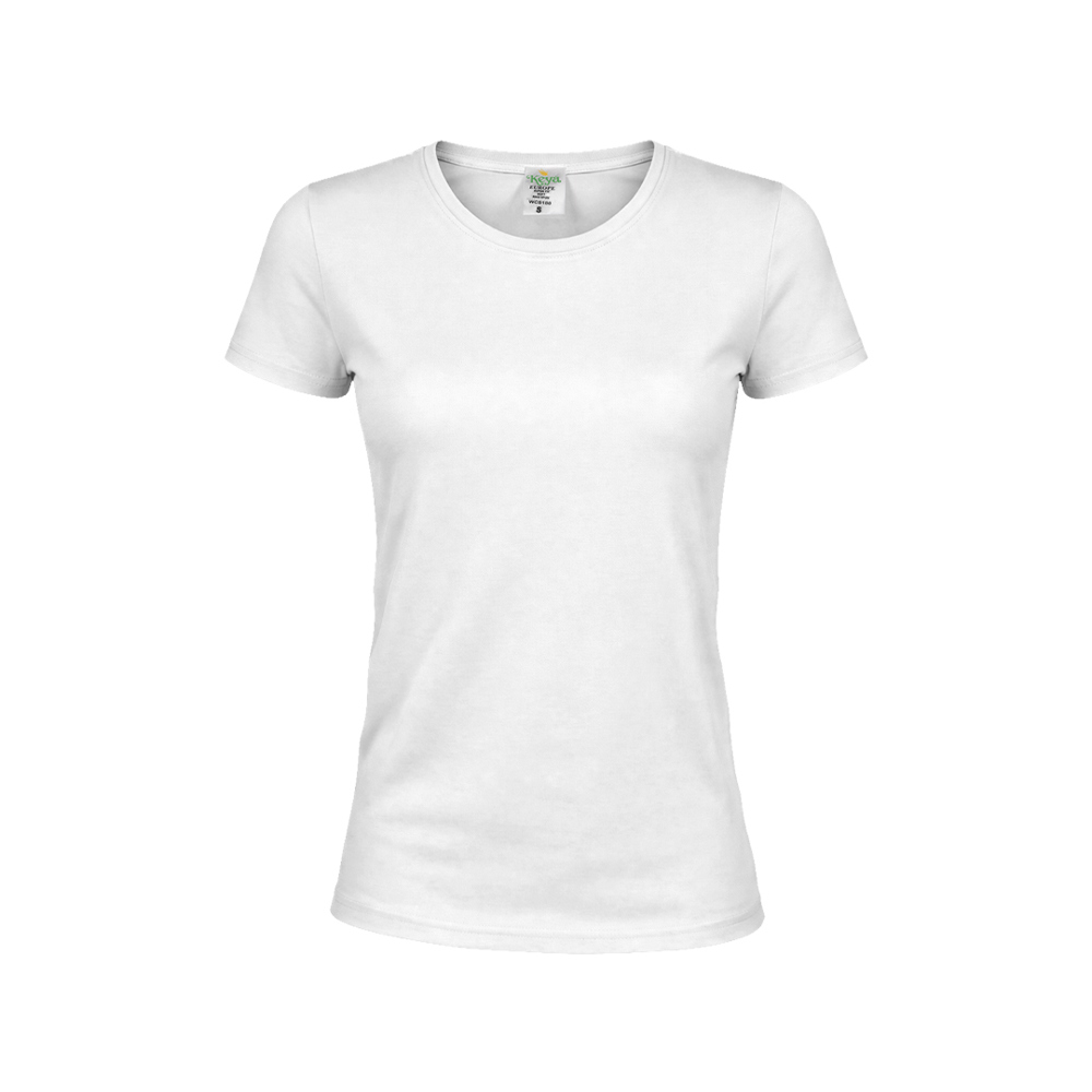 Wit Dames T-Shirt "keya" WCS180 - BLA