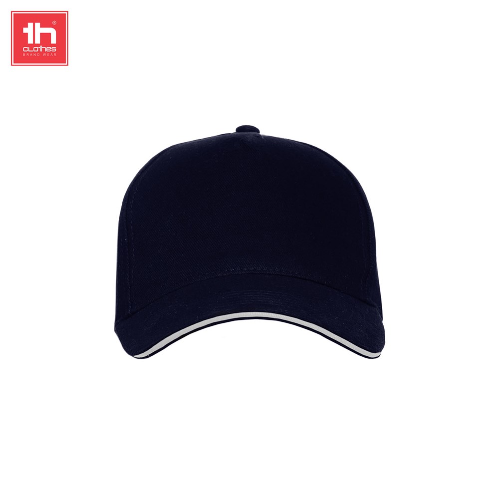 Adult five panel cap Cabral - Marineblauw/Wit