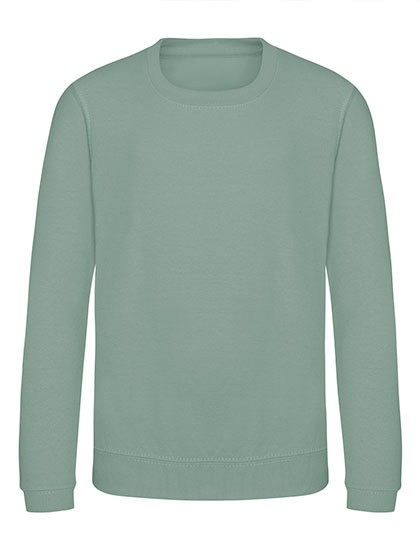 Just Hoods - Kids´ AWDis Sweat - Dusty Green