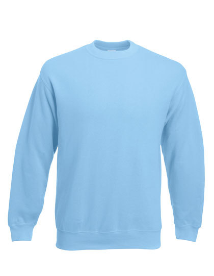Fruit of the Loom - Classic Set-in Sweat - Sky Blue