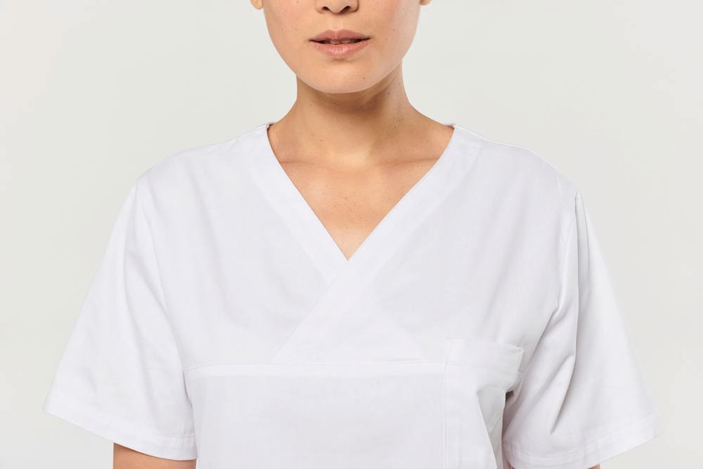 WK504X - Katoenen unisex tuniek met korte mouwen