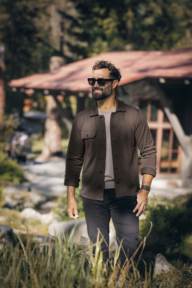 Cutter & Buck - Advantage Leisure Shirt Heren Zwart L