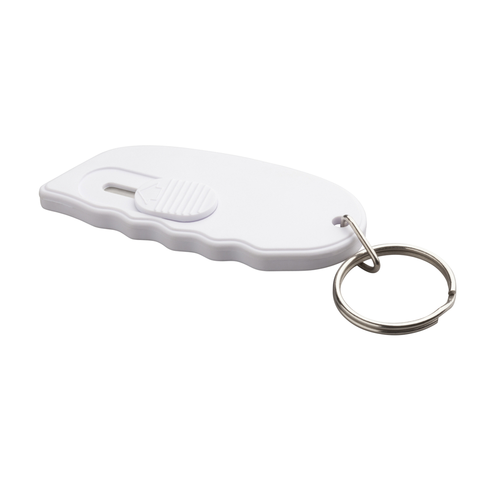 Minicutter met Sleutelhanger RE98-TONGI - wit / wit