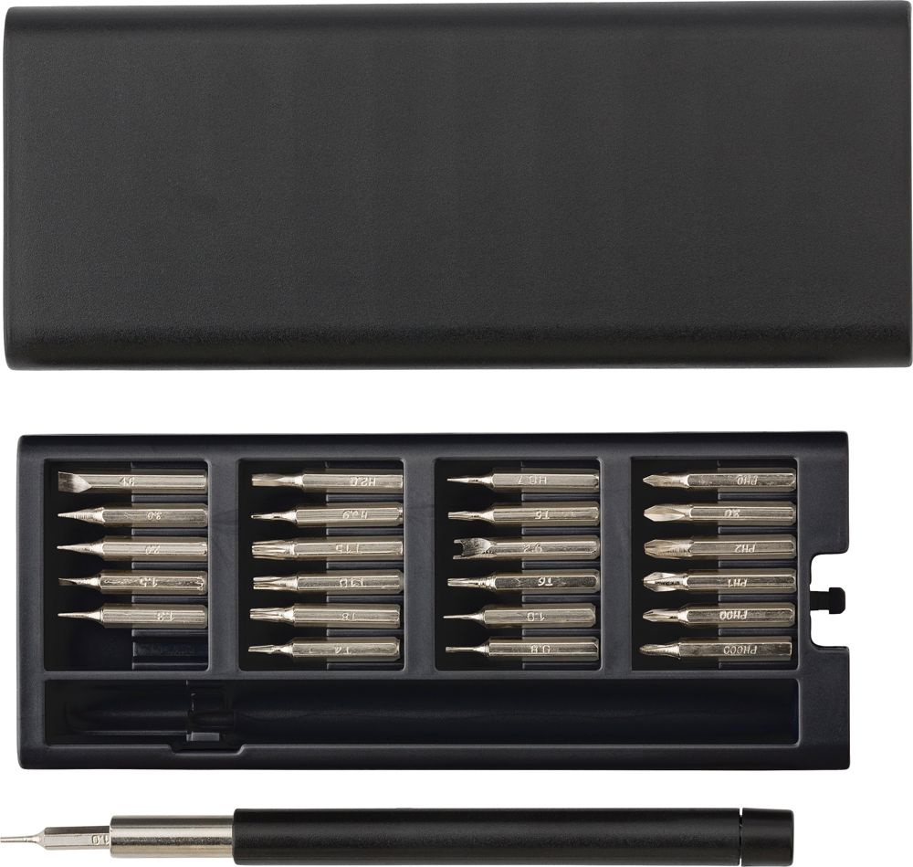 ABS en metalen schroevendraaierset Arthur