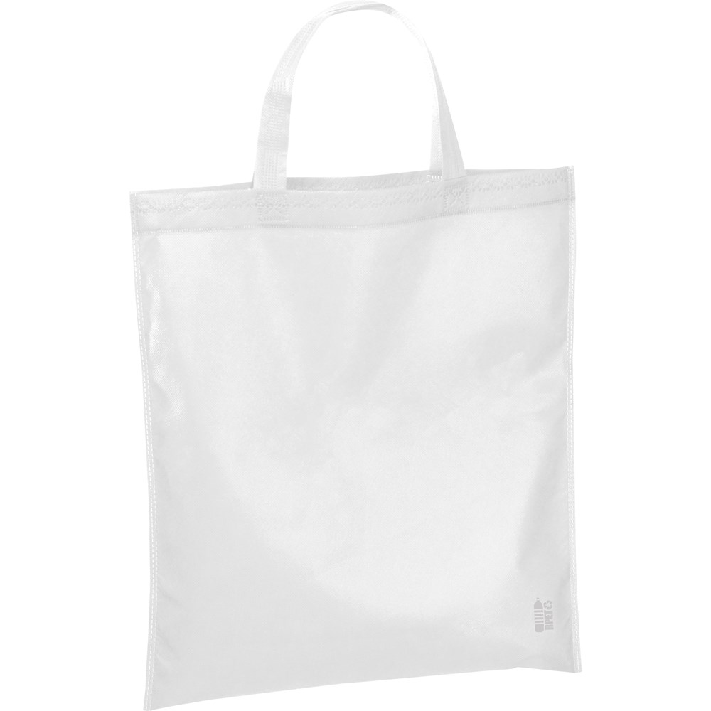 Gerecycled Non Woven boodschappentas - Wit